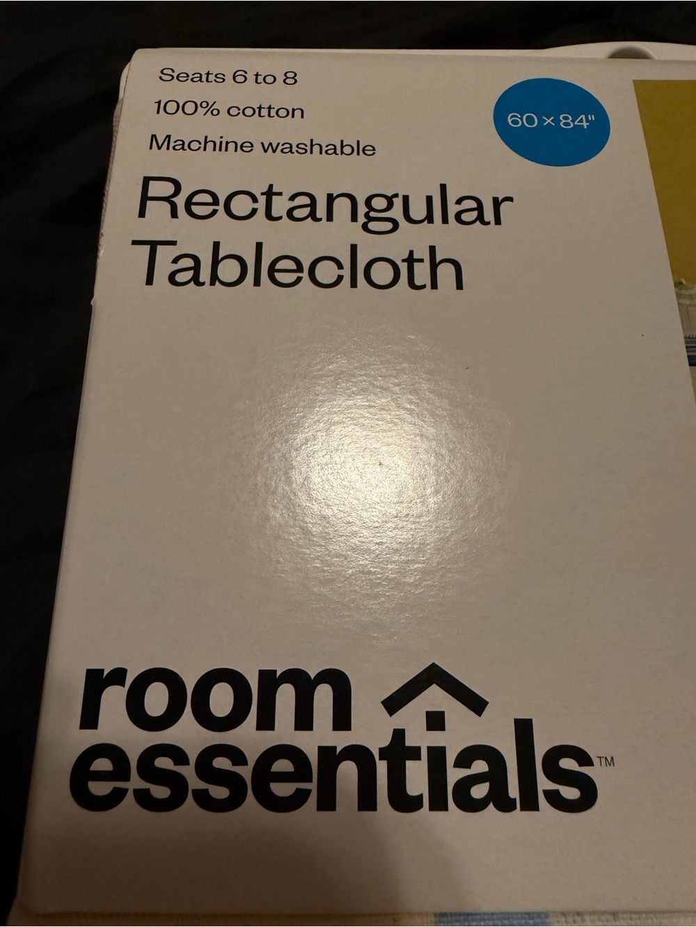 Room essentials Rectangular Tablecloth - seat 6-8 - Picture 3 of 4